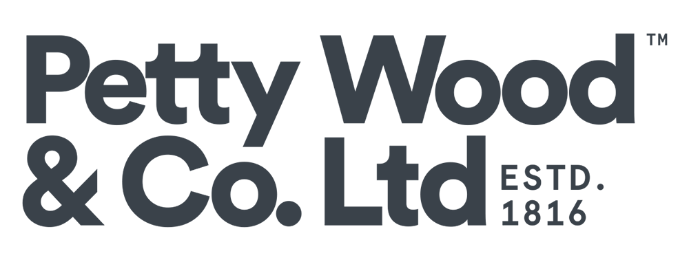 Pettywood Logo Grey Horizontalstack