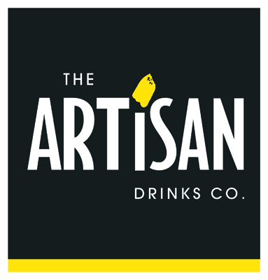 Artisan Drinks Logo Square With White Border